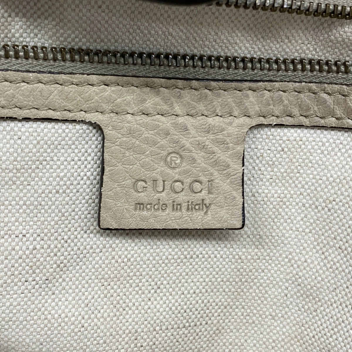 Gucci GG Canvas Tote Bag Beige Gold Hardware 353122 Unisex thumbnail 5