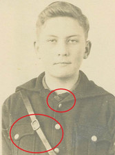 Org. Zdjęcie Pimpfe, Youth, HJ, DJ, JV, Młodzież, Młodzież, Chłopiec, Mundur, F.Tintz II wojna światowa