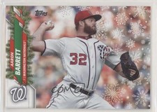 2020 Topps Holiday WalMart Mega Box Metallic Aaron Barrett #HW189 0kz8
