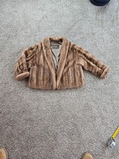 Vintage MCM Gordon's Mink Real Fur Coat Nice