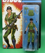 GI Joe Classified Series Lady Jaye Retro Cardback Action Figure Hasbro F4765 New