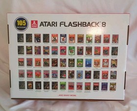 Atari Flashback 8 Black Console 105 Built In Games 40th Anniversary Edition