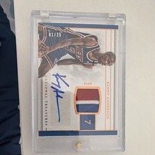 Panini National Treasures - Material Treasures Kenny Anderson Nets #8 Bronze /25