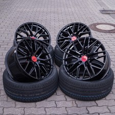 18 Zoll Alufelgen RS4 f�r BMW 1er M135i M140i 2er M235i M240i 5x120 ABE Schwarz
