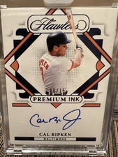 2022 PANINI FLAWLESS PREMIUM INK CAL RIPKEN NO.PI-CR 06/15