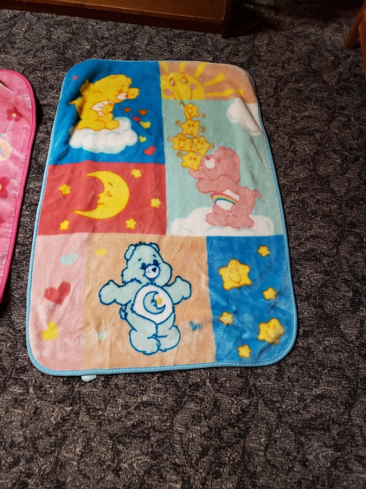 3 Pc Set:Dora The Explorer, Disney Princesses & Care Bears Fleece Blankets 30x38 - Image 4 of 4