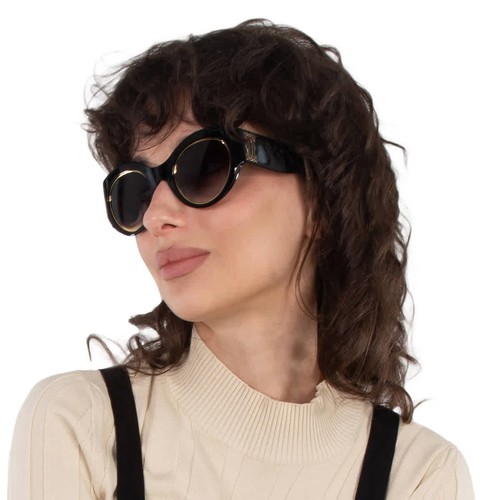 Cartier Grey Gradient Oval Ladies Sunglasses CT0305S 001 51 CT0305S 001 51