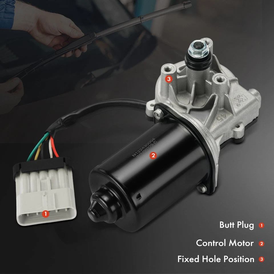 Front Windshield Wiper Motor for International Harvester ProStar Freightliner - Image 4 of 4