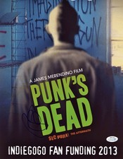 Ben Schnetzer Signed Autographed 11x14 Punk's Dead Photo ACOA