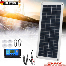 300W 12V Solarpanel Solarmodul 40A Ladegerät USB Kit Für Wohnwagen Camping …