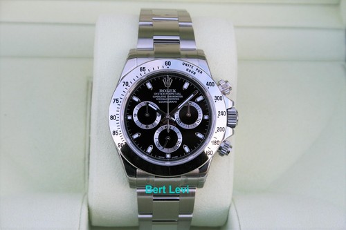 ROLEX 116520 DAYTONA COSMOGRAPH BLACK NOS