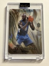 Kevin Garnett 2026 Wild Card Matte Metal Marble True #d 1/1 Timberwolves 
