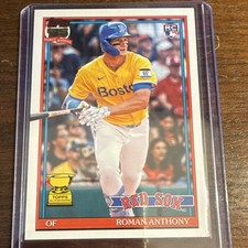 Topps 2026 Series 1 1991 Baseball Roman Anthony T91-71 Rookie Insert Red Sox