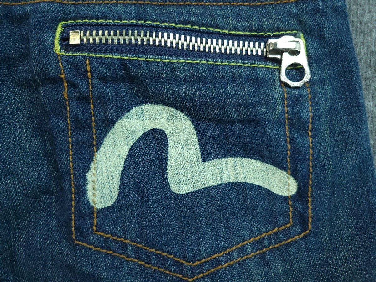 evisu イタリア製 Evisu Jeans Sz 28 EU.ED. Made In Italy Japanese Designer Segull