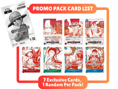 ONE PIECE 3rd Anniversary Treasure Campaign Pack Promo Card Japanese SEALED PACK