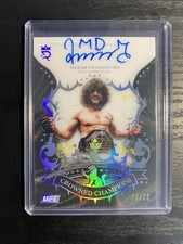 Merab Dvalishvili Topps Royalty Auto /10 Crowned Champions SSP UFC 