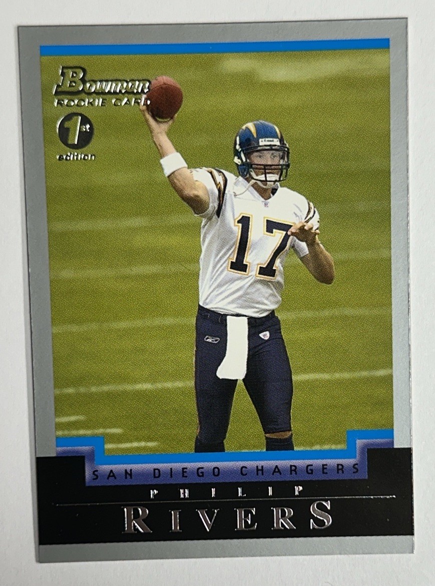 2004 Bowman 1st Edition Philip Rivers Rookie #113