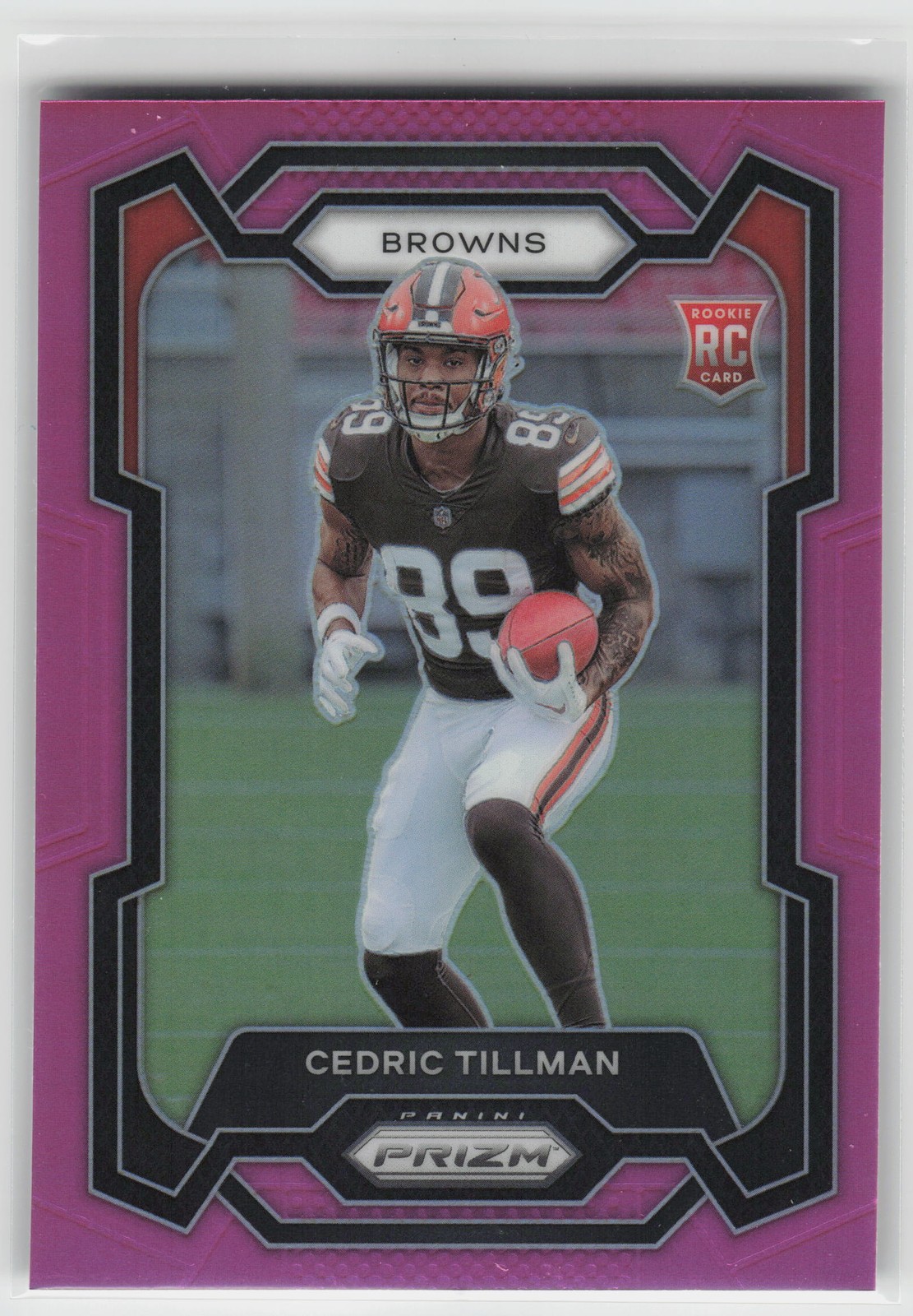Football Prizm Cedric Tillman #321 2023 Panini Prizm Pink Near Mint or Better