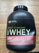 Optimum Nutrition Gold Standard 100% Whey Protein Powder Chocolate Malt 5 LB 15.84 per gallon