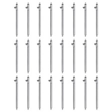 24pcs 24mm Quick Release Spring Bar 1.5mm Diameter Stainless Steel Watch Pins