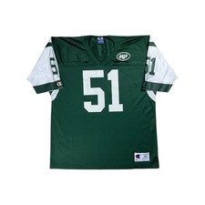 Vintage 90s Champion New York Jets Bryan Cox NFL jersey XL 