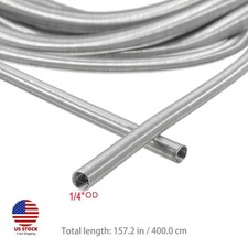 Us 13 Ft Stainless Steel Brake Line Protector Spring Gravel Guard For 14 Tube Us 13 Ft Stainless Steel Brake Line Protector Spring Gravel Guard For 14 Tube