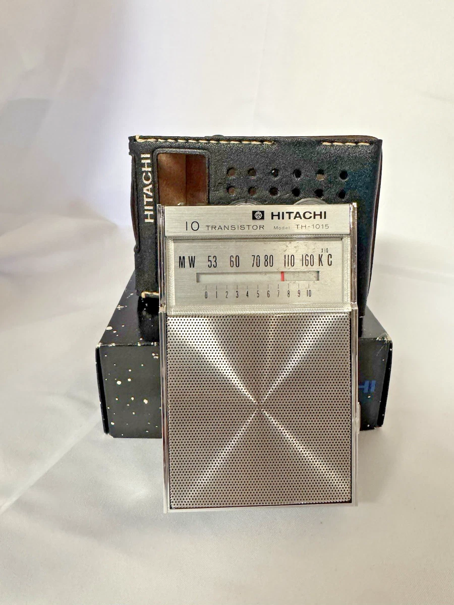 J621 HITACHI 8トランジスターラジオ KELLY WH-822 鳴ります 1962-63