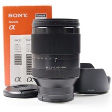 SONY FE 24-240mm F/3.5-6.3 OSS SEL24240 for SONY E mount Near Mint 4265LC