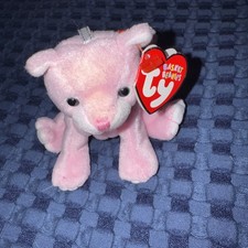 Ty Basket Beanie Baby CARNATION The Cat 4" PLUSH New MWMT's