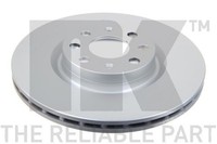 2X Bremsscheibe NK 312350 FüR X15 EVO S07 Opel Fiat M13 Corsa Adam Punto Cdti