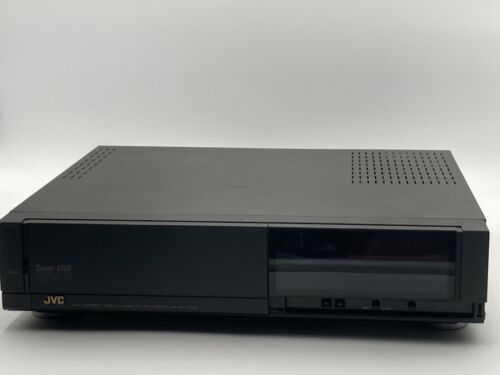 Enregistreur de cassette vidéo stéréo JVC HR-S5000U Super VHS Hi-Fi magnétoscope - tel quel - Photo 1/4