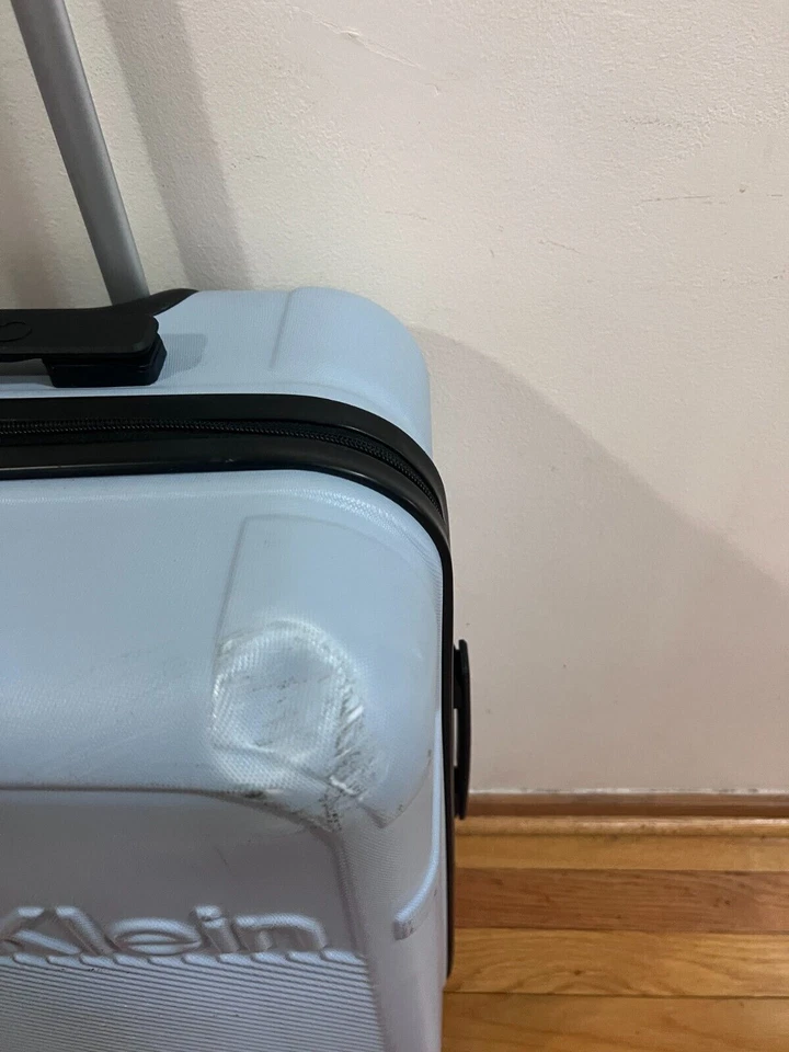 Maleta rígida CALVIN KLEIN azul 25" giratoria maleta ligera Foto 4 de 4