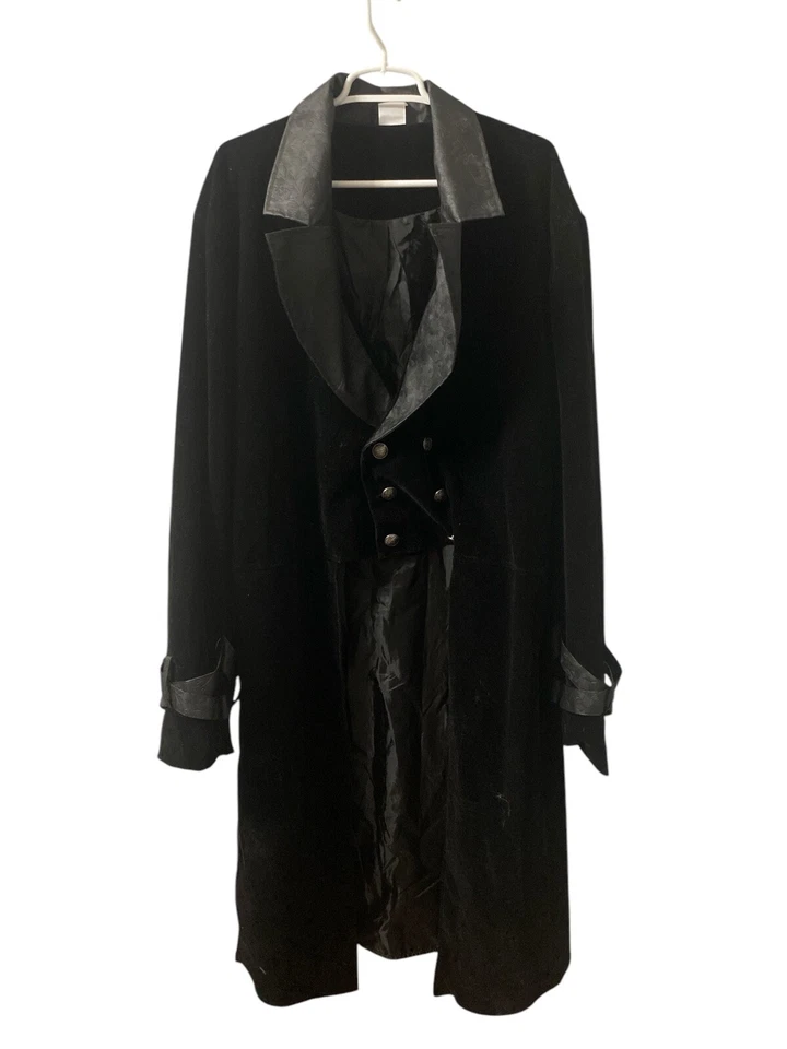 Disfraz de vampiro victoriano Steampunk Edad Media Feria de Scarborough adulto talla XL Foto 3 de 4