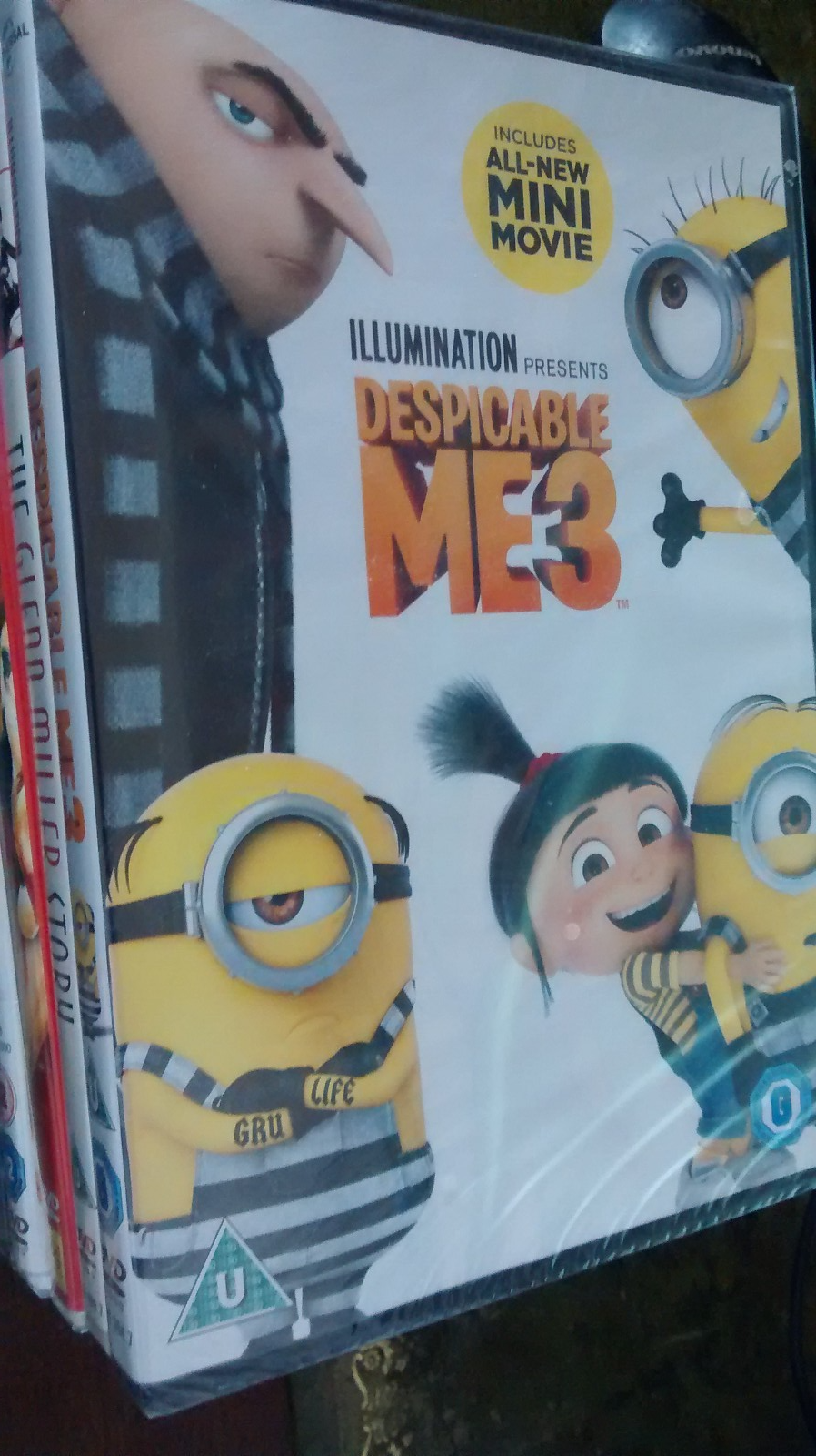 DESPICABLE ME 3 DVD Animation & Anime (2017) Steve Carell new Sealed