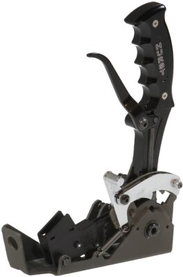 HURST QUARTER STICK PISTOL GRIP 4 SPD RACE SHIFTER,BLACK,GM 700R4