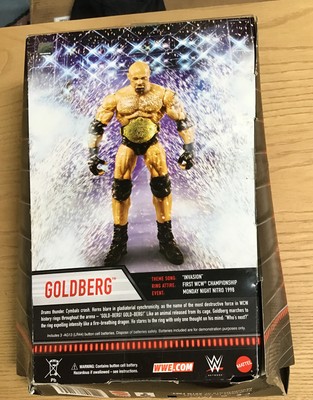 ⚡️WWE Entrance Greats Goldberg Mattel Wrestling Figure👉 Lighty  Distressed👈 | eBay