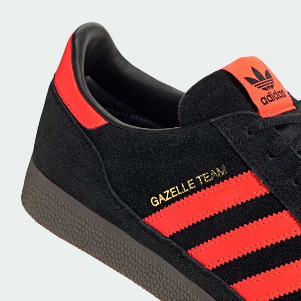 II0006 adidas Originals Gazelle Team Core Black Solar Orange
