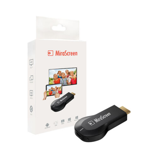 Wireless Wifi Mirascreen Audio Video Adapter Ios to HDMI TV HDTV Display Dongle - Picture 1 of 13