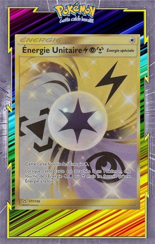 Energie Unitaire Secret-SL05:Ultra Prisme-171/156-Carte Pokemon Neuve Française