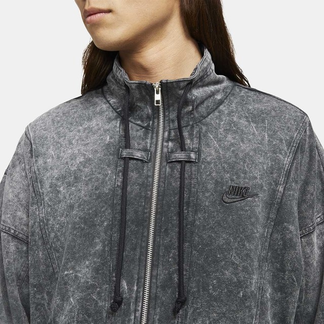 Nike Challenge Court Andre Agassi Knit Wash Jacket Gray Cv4353 060 Mens Medium for sale online 