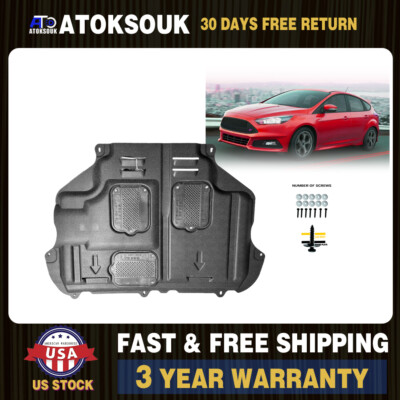 Auto Under Engine Guards Fit For 2013-2018 Ford Focus ST Splash Guand Mud Flaps
