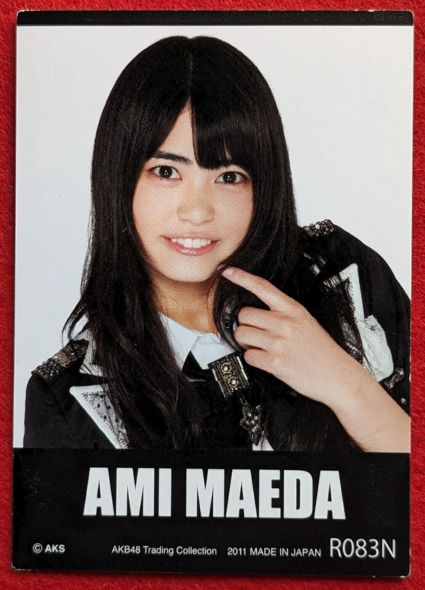 AMI MAEDA AKB48 Trading Collection 2011 AKS R083N Japanese IDOL