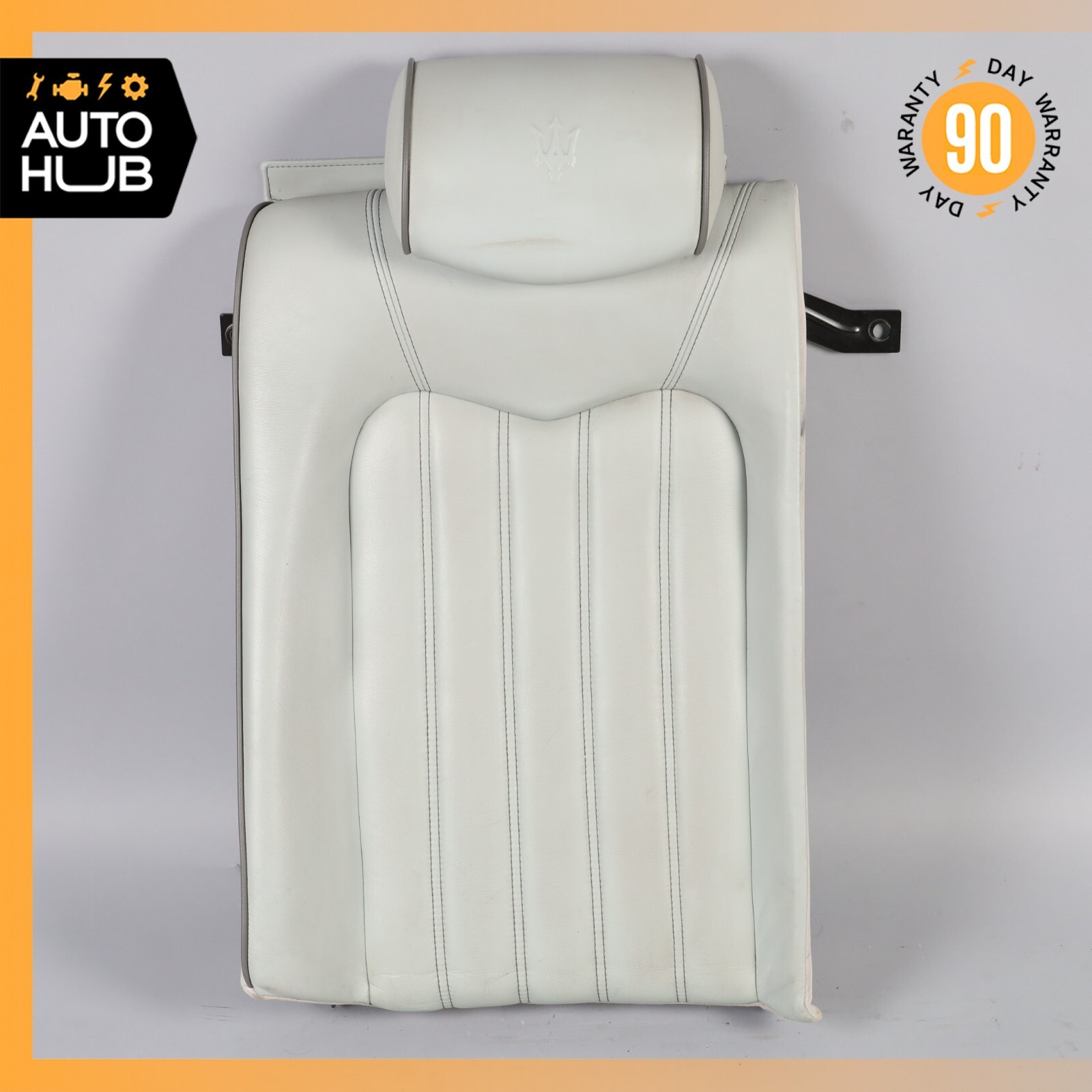 03-08 Maserati Quattroporte M139 Rear Left Recline Seat Cushion Top Upper OEM