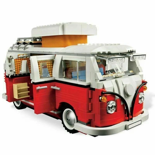 VW Bully T1 Campingbus Creator Expert blocco di costruzione regali regalo A02698 IT* - Foto 2 di 13