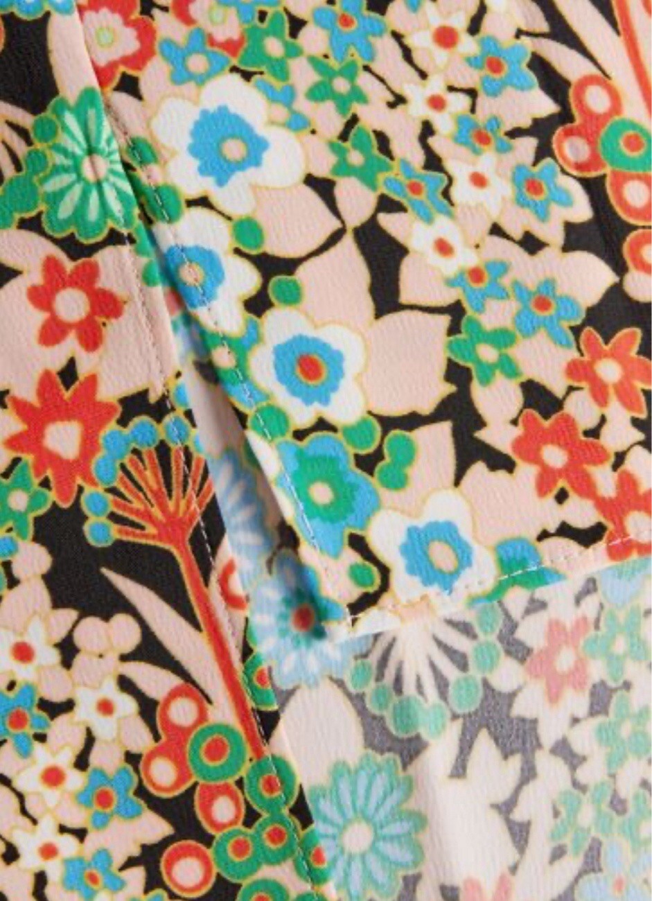NWT Ted Baker Women's Floral Nelliy Sleeveless Top With Shoulder Detail Size 0 image 8