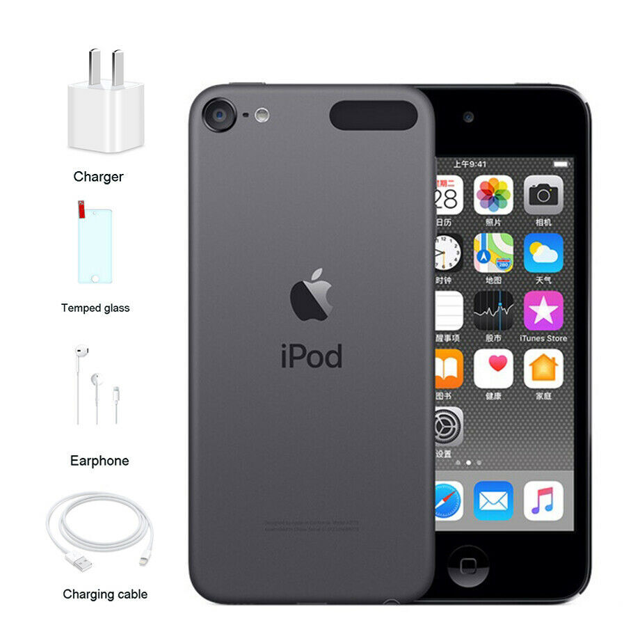 🎁NEW Apple iPod touch 6th Generation Space Gray 64GB MP4 (1 Year