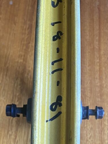 ACS MX ZYTEL Bmx Tuff Wheels Yellow Front Rear 6 Spoke 80s Old School Freewheel - Picture 16 of 16