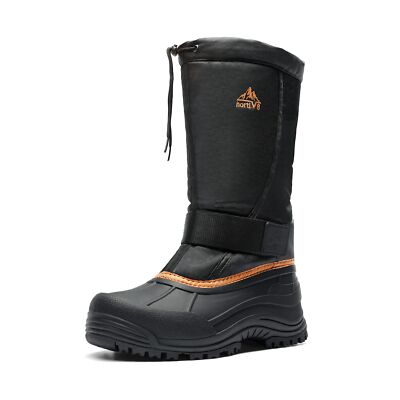 NORTIV 8 Men\'s Insulated Warm Cold Weather Winter Snow Boots FELTON-1 NORTIV 8 Men main image 3