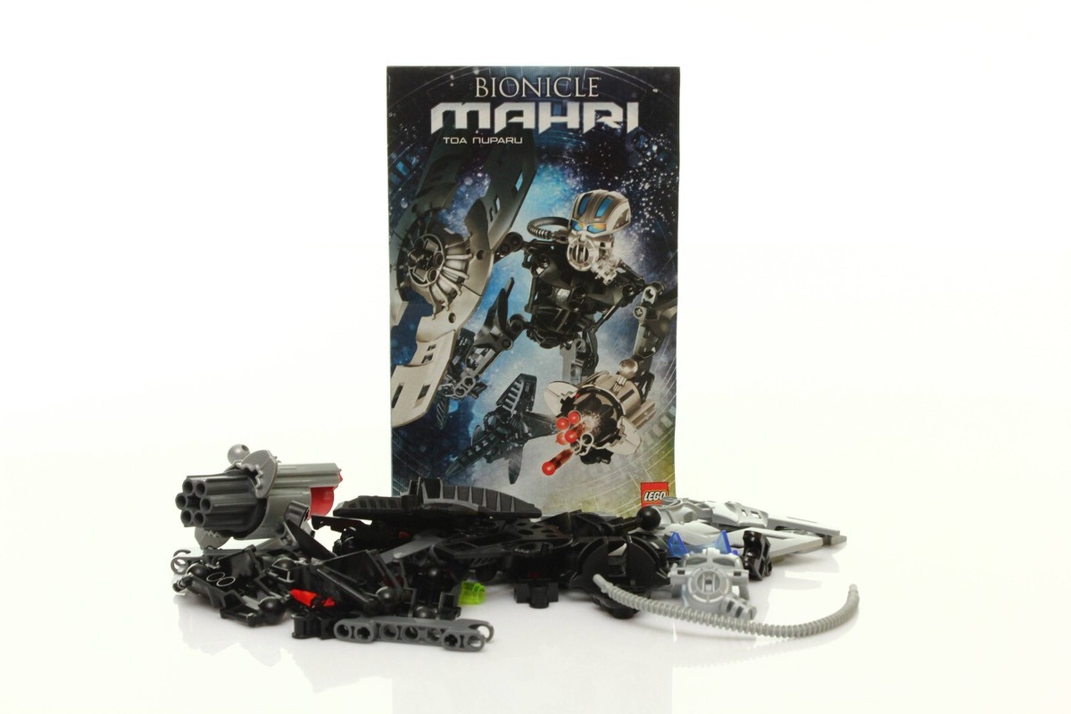Lego BIONICLE Toa Mahri Set 8913 Toa Nuparu 100% complete +