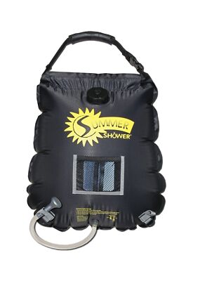 ADVANCED ELEMENTS 5-Gallon PVC Free Solar Shower Black/Yellow
